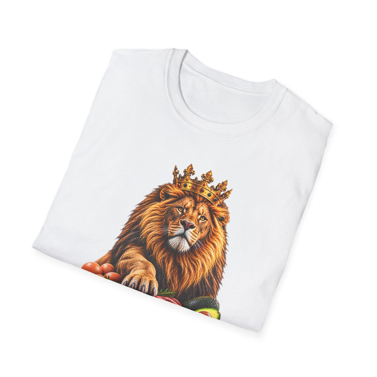 Carnivore/Keto Life T-Shirt — Lion King Meat & Avocado Graphic Tee