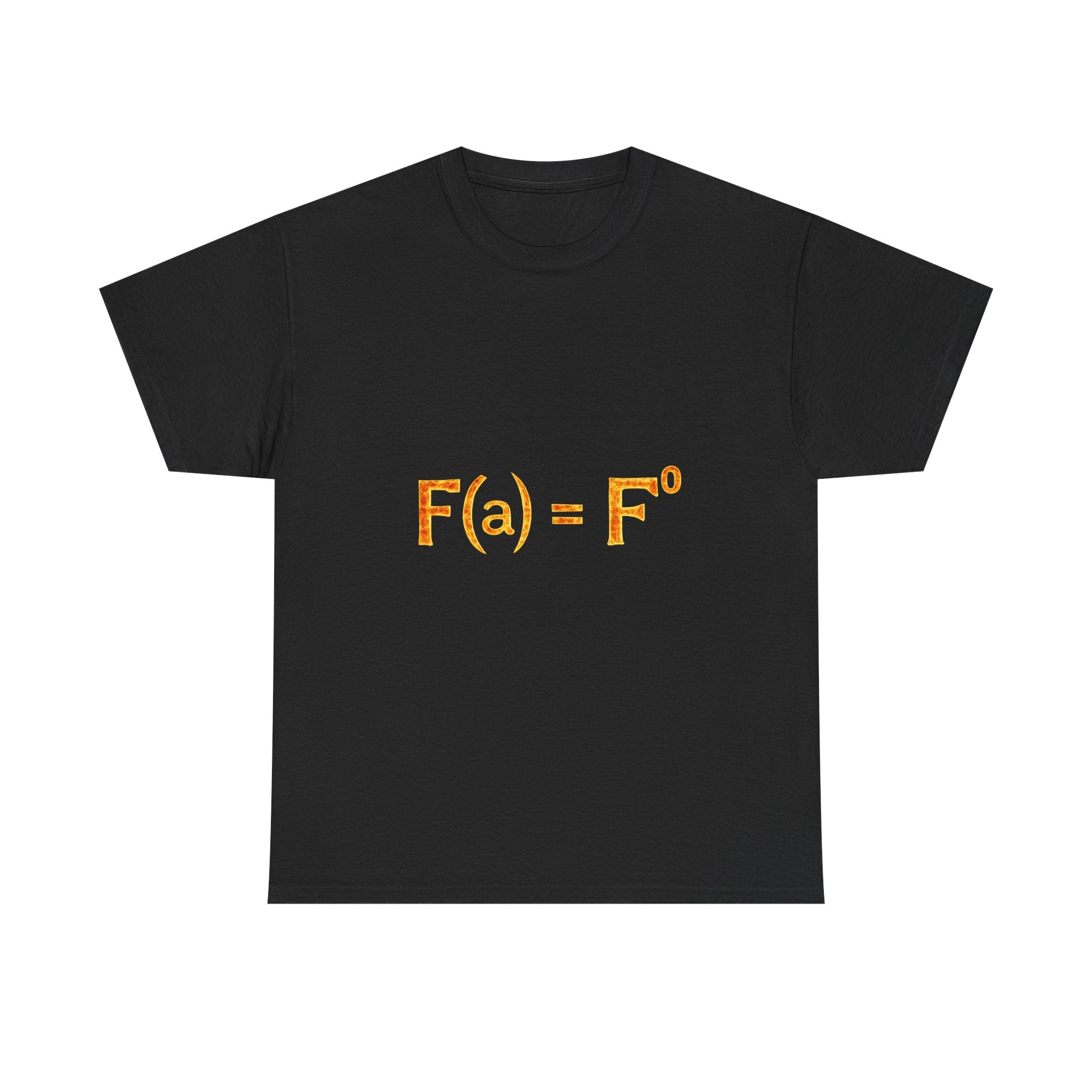 Math Humor T-Shirt — “F(a) = F” Funny Physics/Calculus Tee