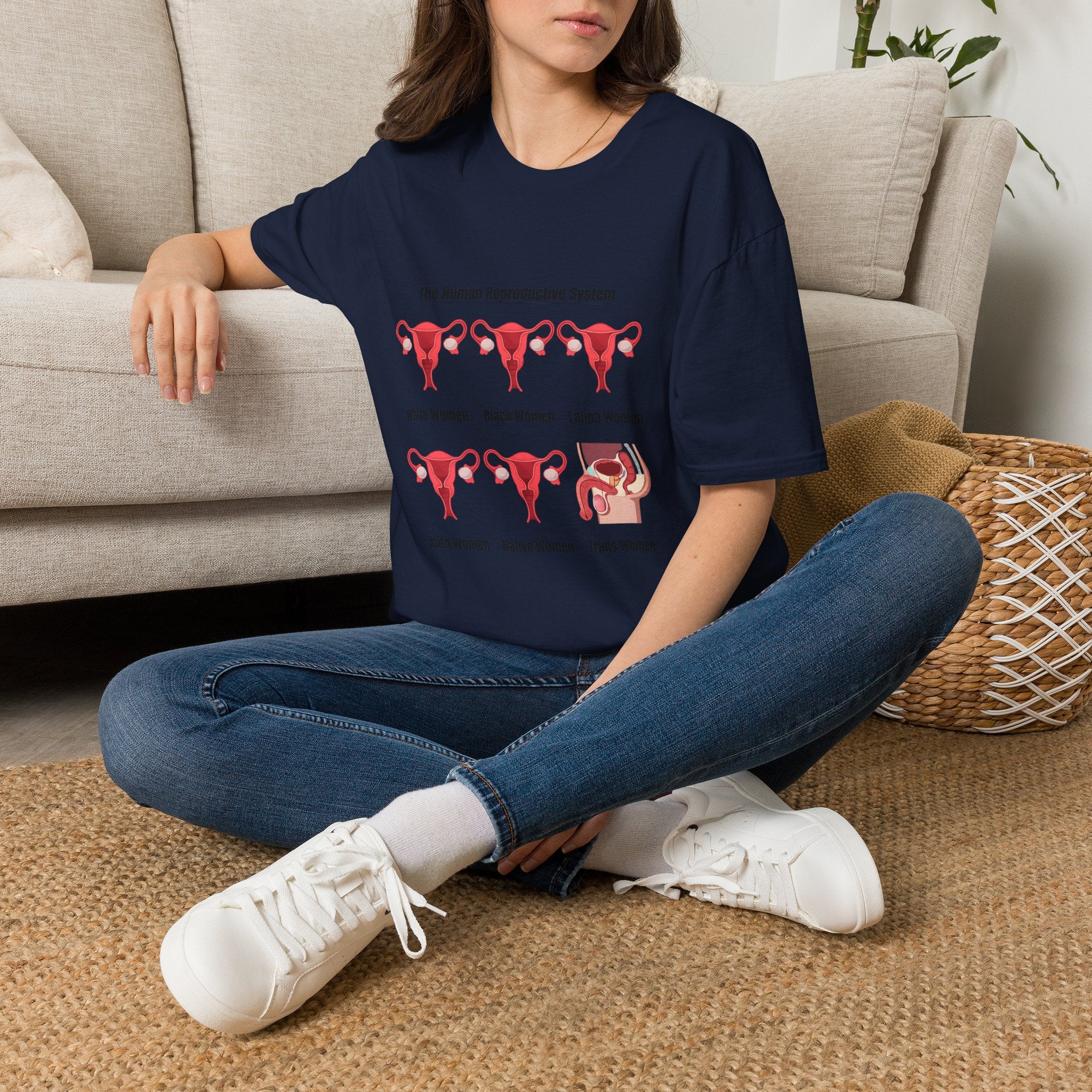 T-Shirt — "The Human Reproductive System" Graphic Tee