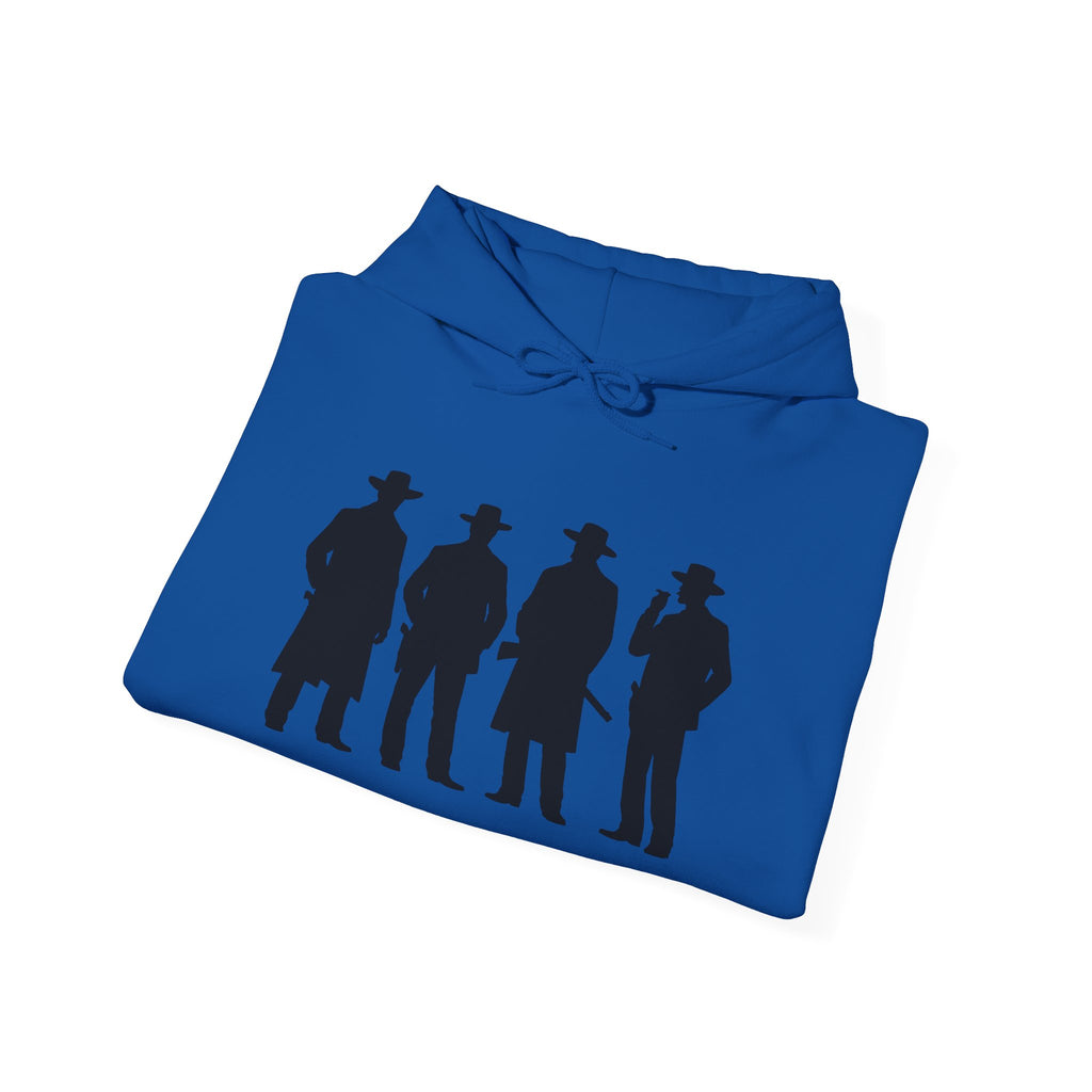 Western Outlaw Hoodie — "Say When" Vintage Gunslinger Pullover