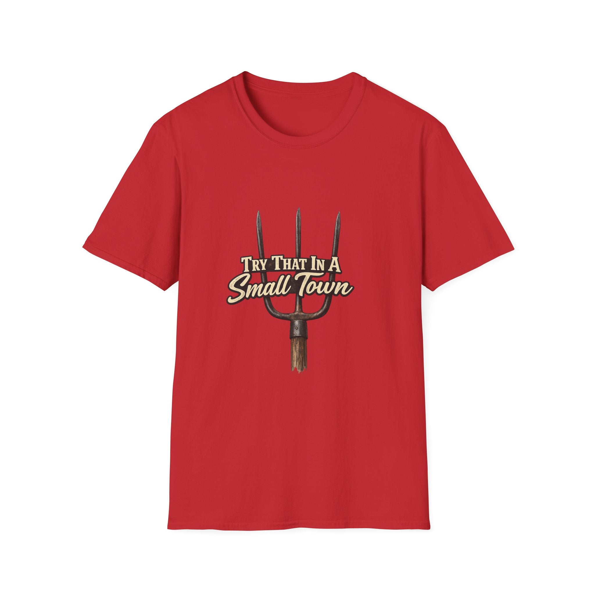 T‑Shirt — "Try That in a Small Town" Pitchfork Graphic Tee