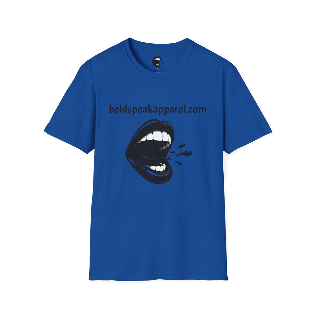 Graphic T-Shirt — 'boldspeakapparel.com' Screaming Mouth Design