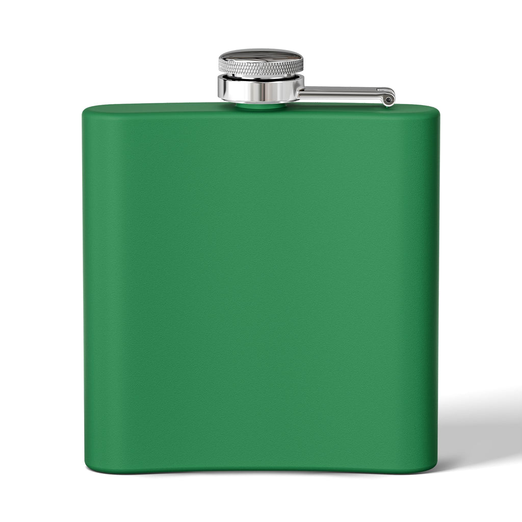 American Flag Skull Flask — 6oz Stainless Steel Patriotic Hip Flask