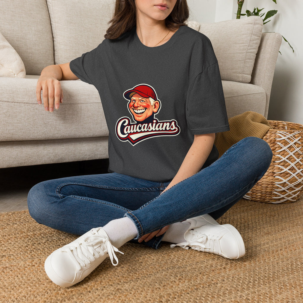 Caucasians Retro Mascot T-Shirt