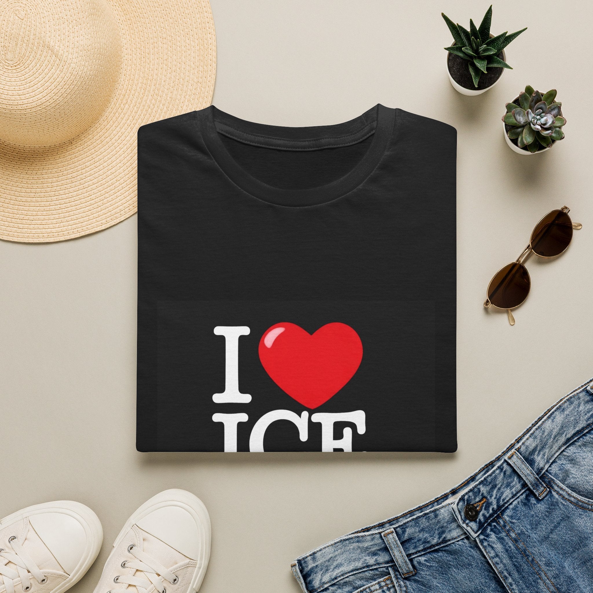 I  ICE Raids T-Shirt