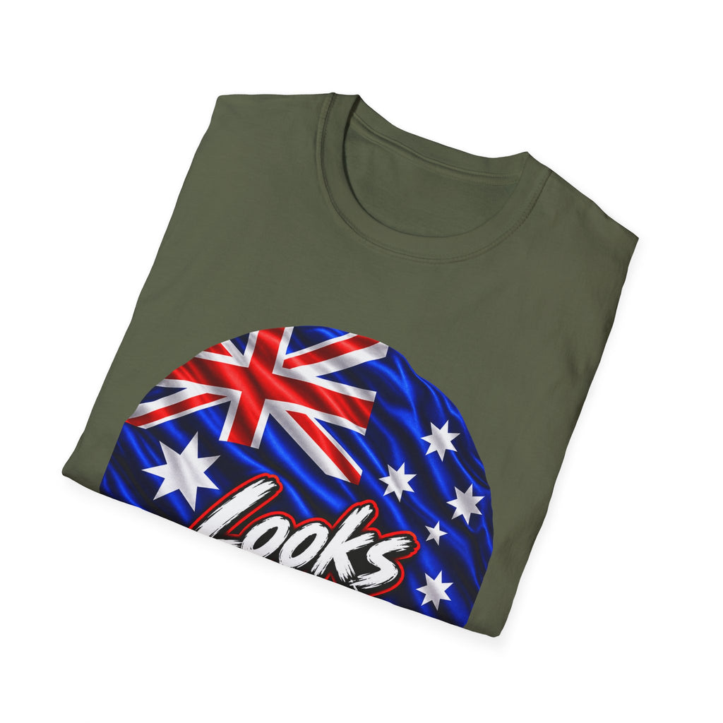 Looks Cracker Australian Flag T‑Shirt — Patriotic Aussie Pride Tee