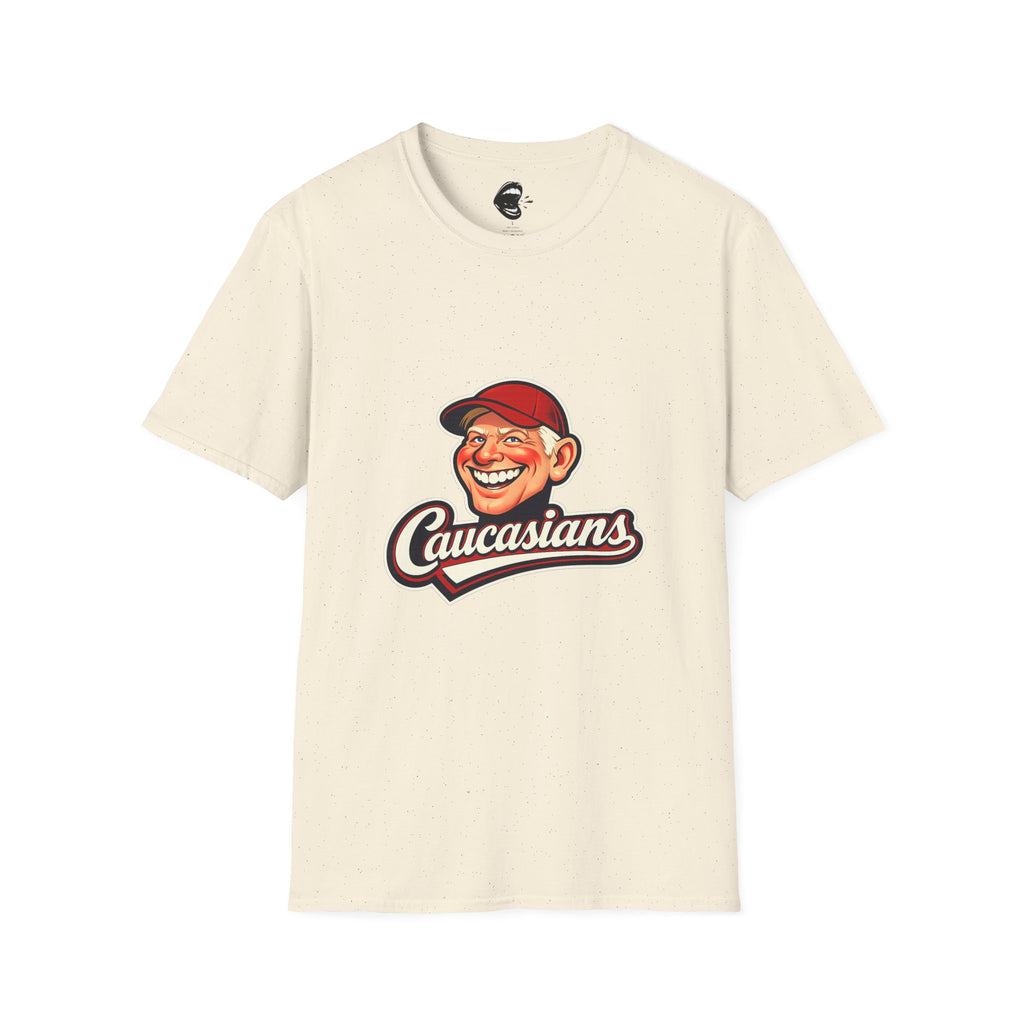 Caucasians Retro Mascot T-Shirt