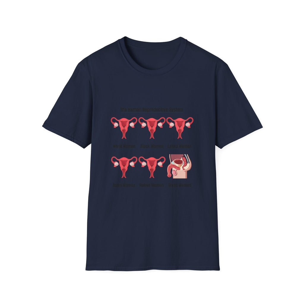 T-Shirt — "The Human Reproductive System" Graphic Tee