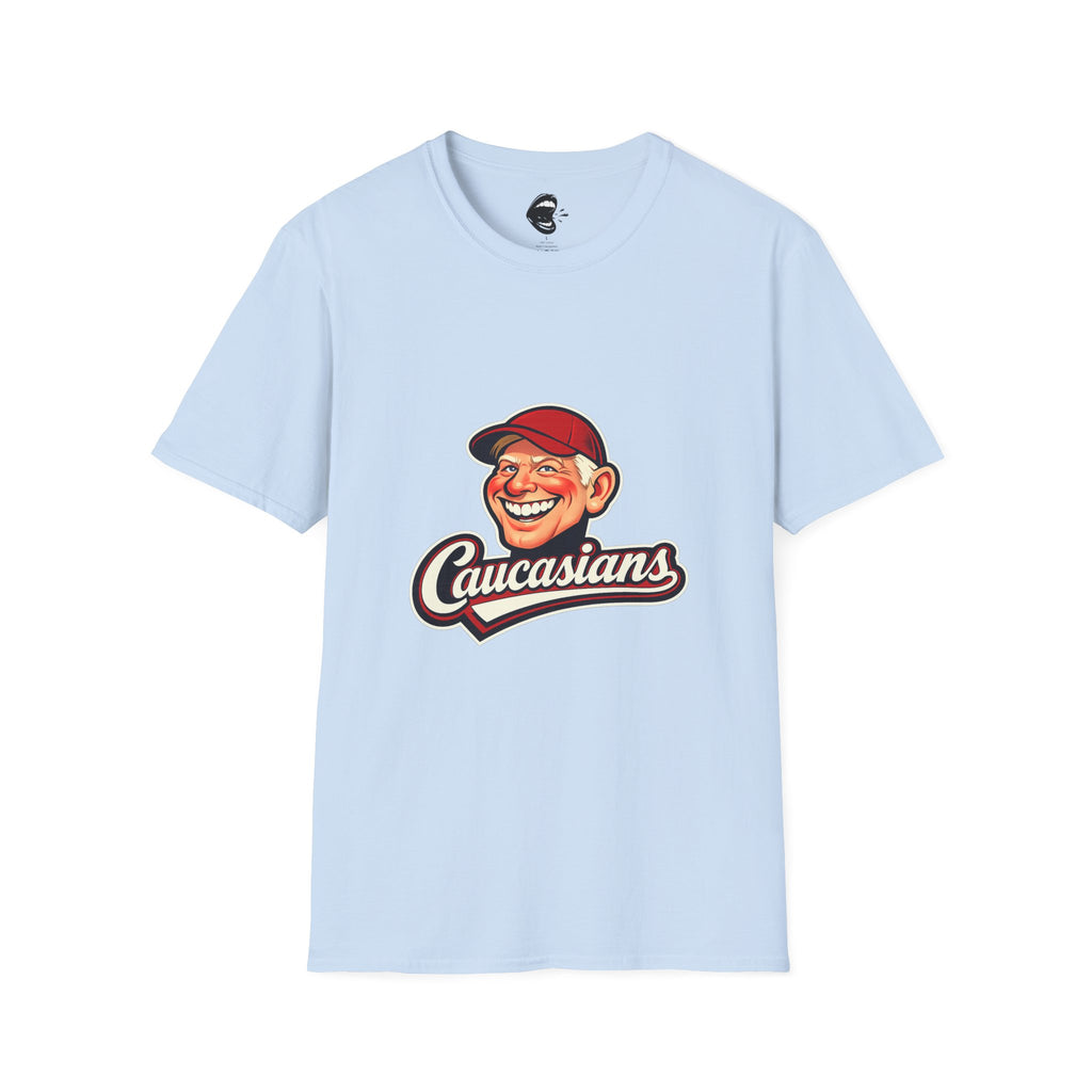 Caucasians Retro Mascot T-Shirt