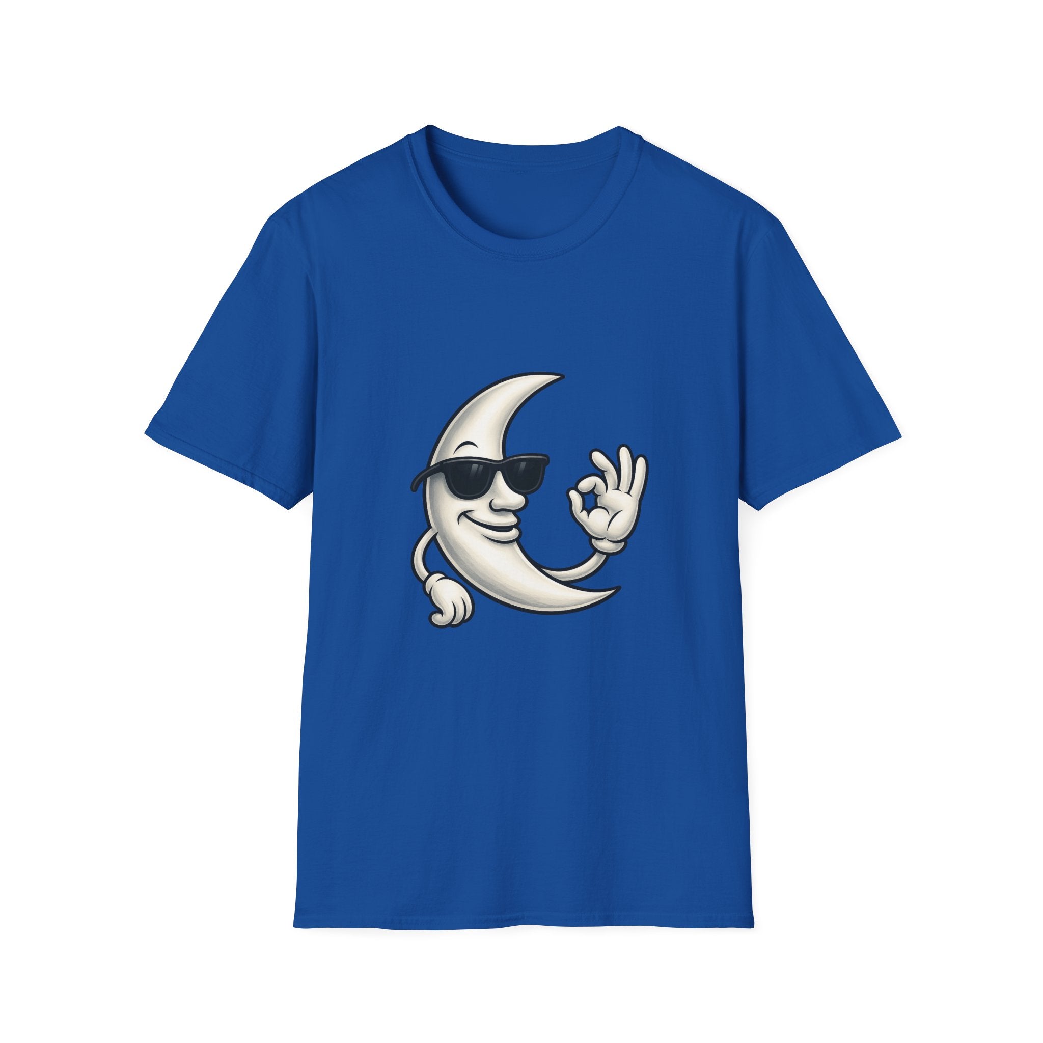 Cool Moon Graphic T-Shirt — Sunglasses Moon
