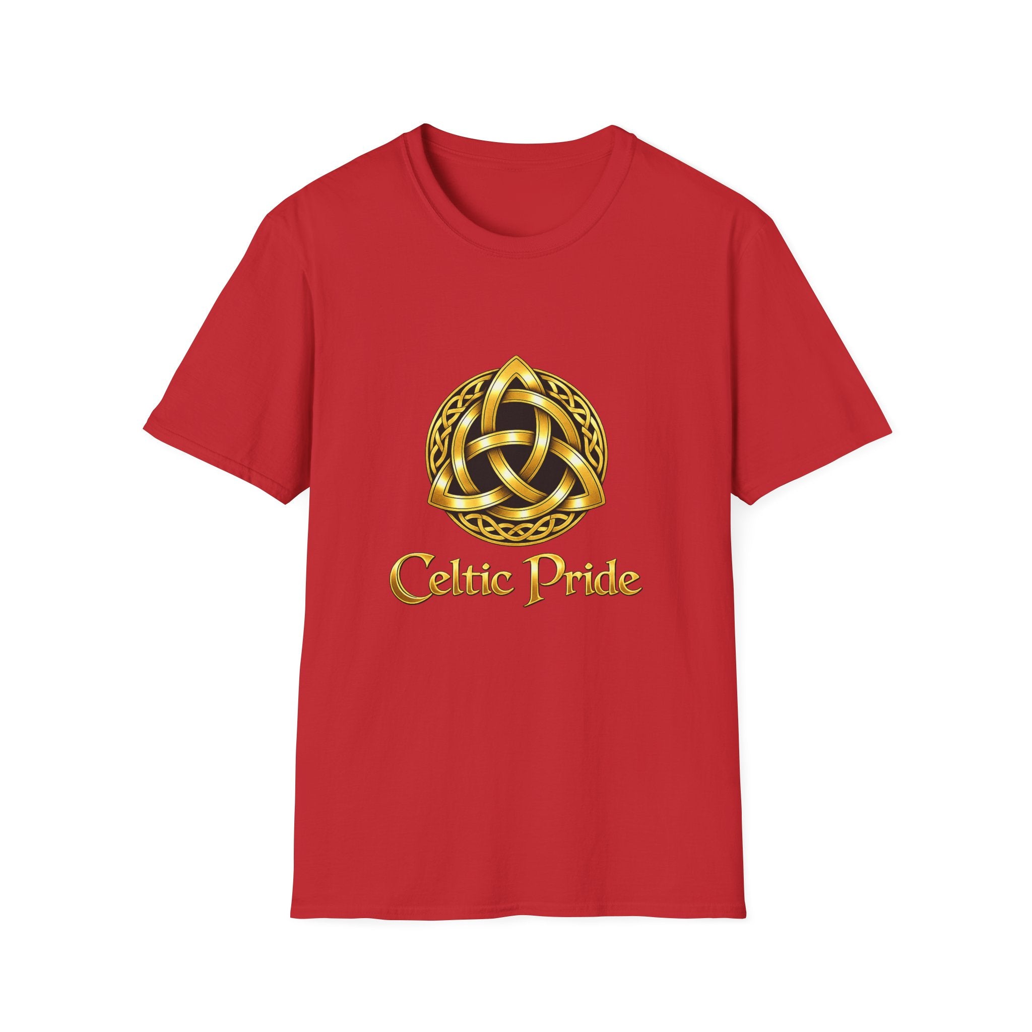 Celtic Pride Gold Trinity Knot T-Shirt