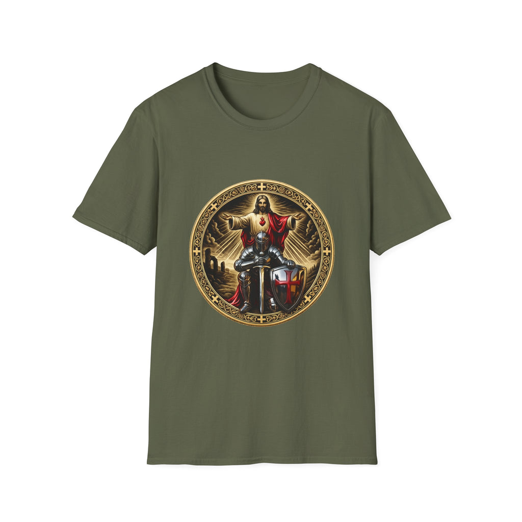 Jesus Crusader Graphic T-Shirt