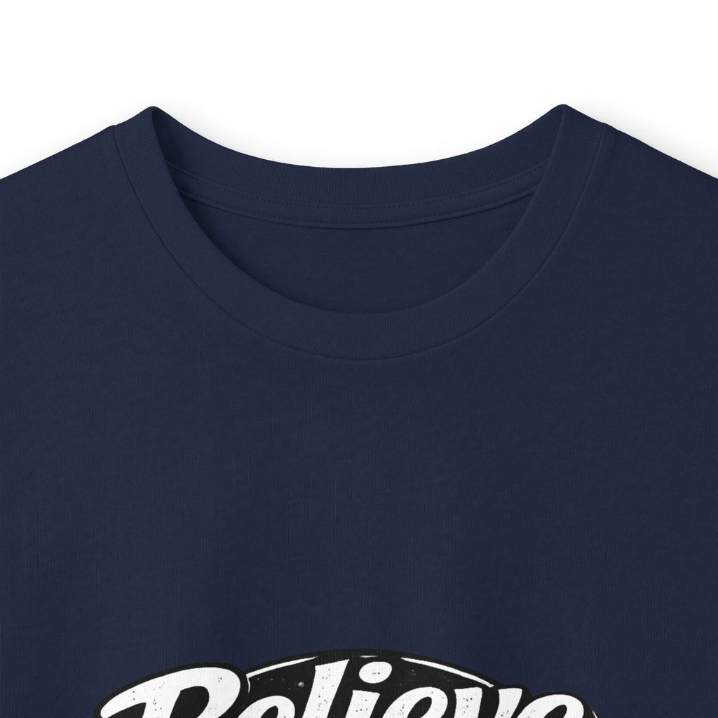 Long Sleeve Tee — "Believe Your Eyes Not Their Lies" Graphic Eye Shirt