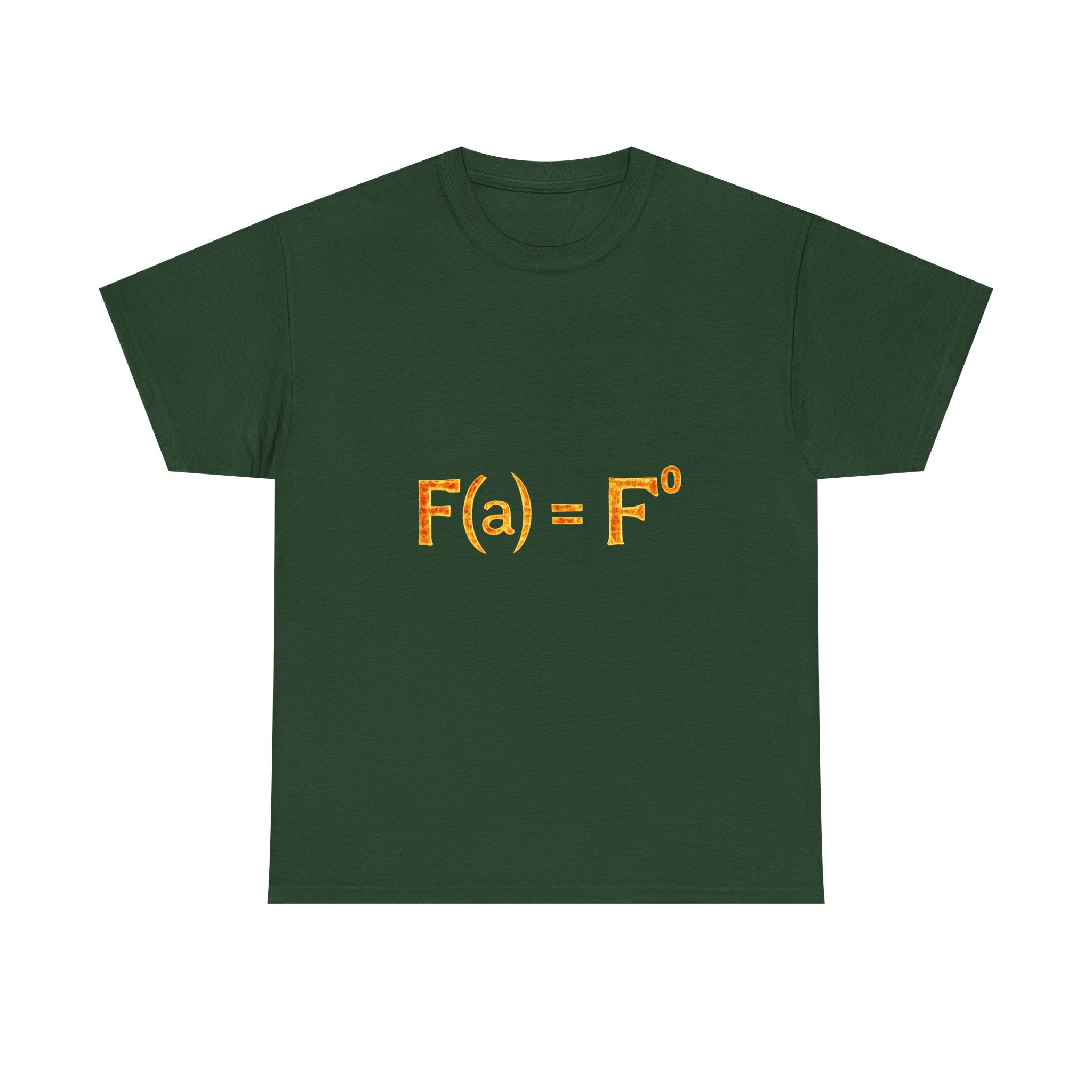 Math Humor T-Shirt — “F(a) = F” Funny Physics/Calculus Tee