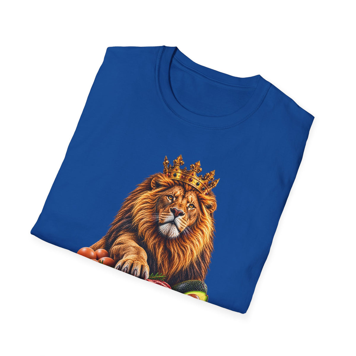 Carnivore/Keto Life T-Shirt — Lion King Meat & Avocado Graphic Tee