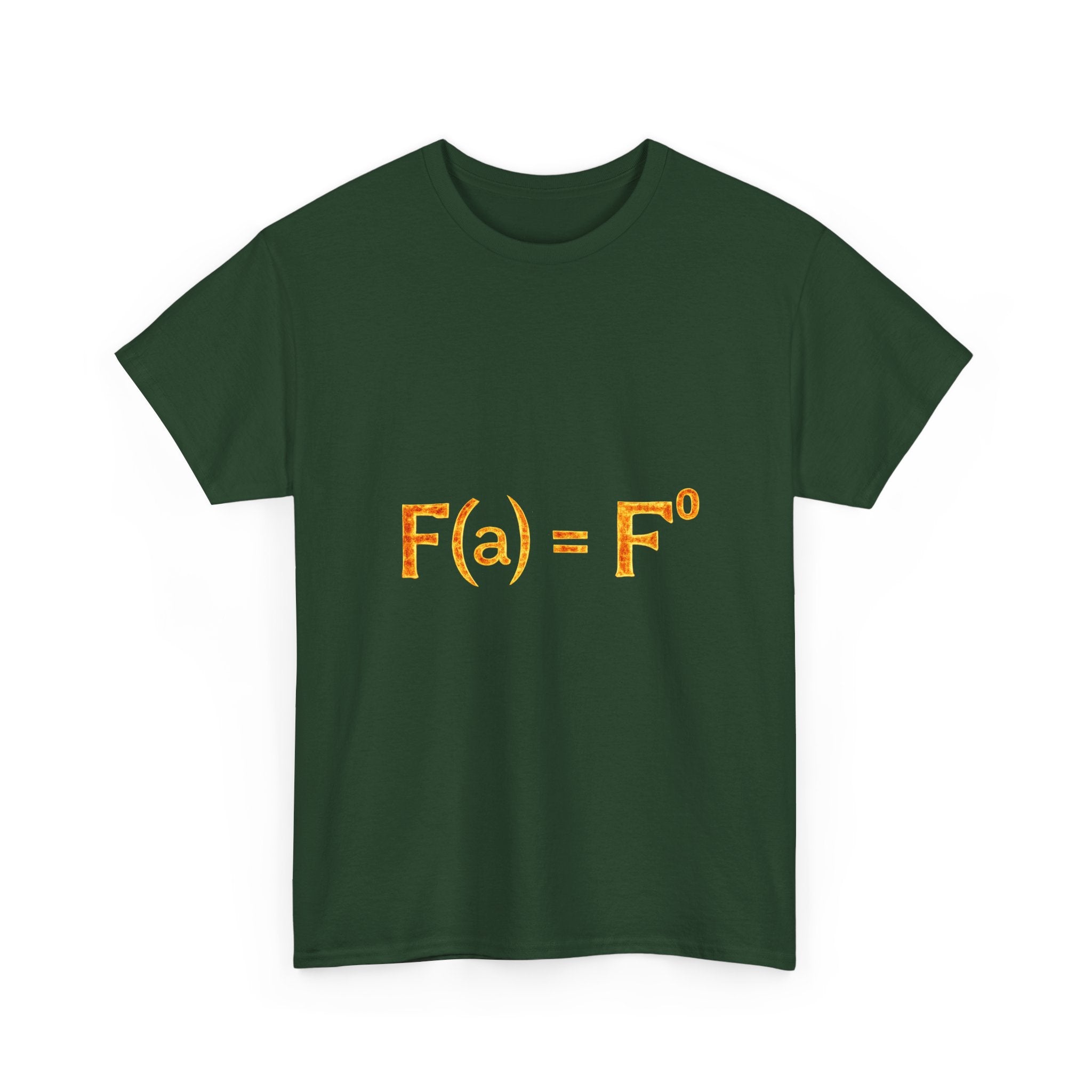 Math Humor T-Shirt — “F(a) = F” Funny Physics/Calculus Tee