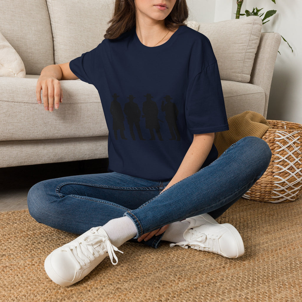 Cowboy Silhouette T-Shirt — Western Outlaw Graphic Tee