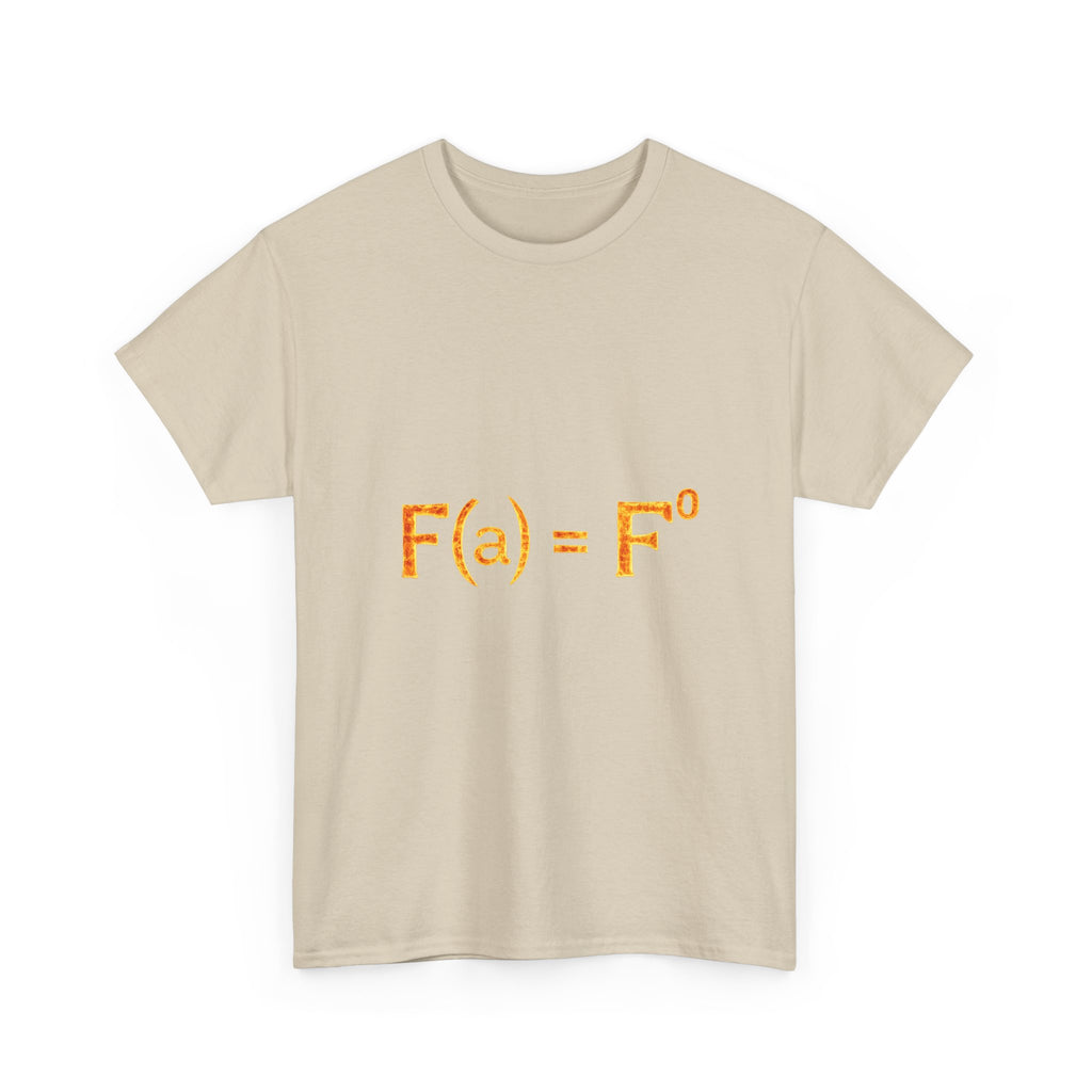 Math Humor T-Shirt — “F(a) = F” Funny Physics/Calculus Tee