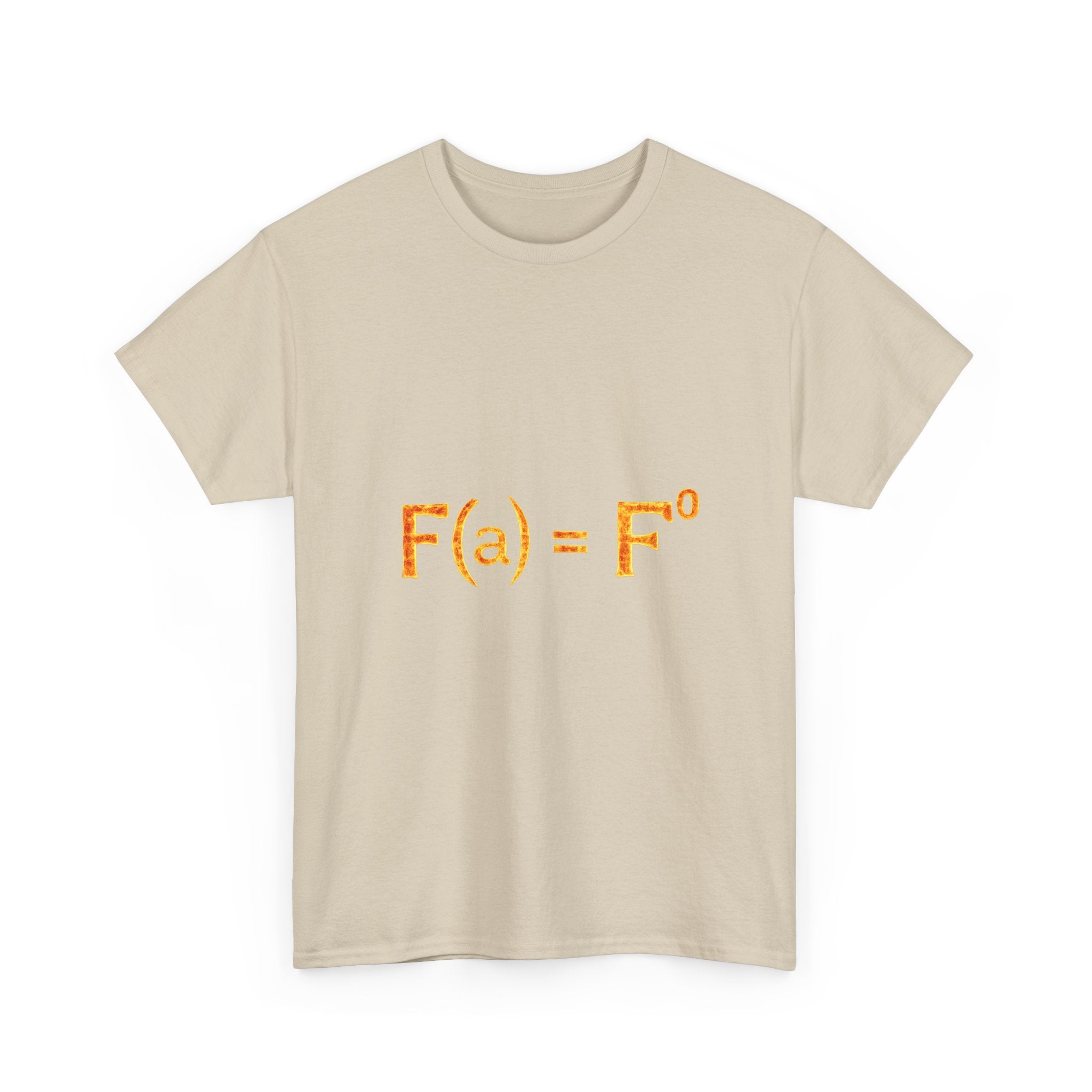 Math Humor T-Shirt — “F(a) = F” Funny Physics/Calculus Tee