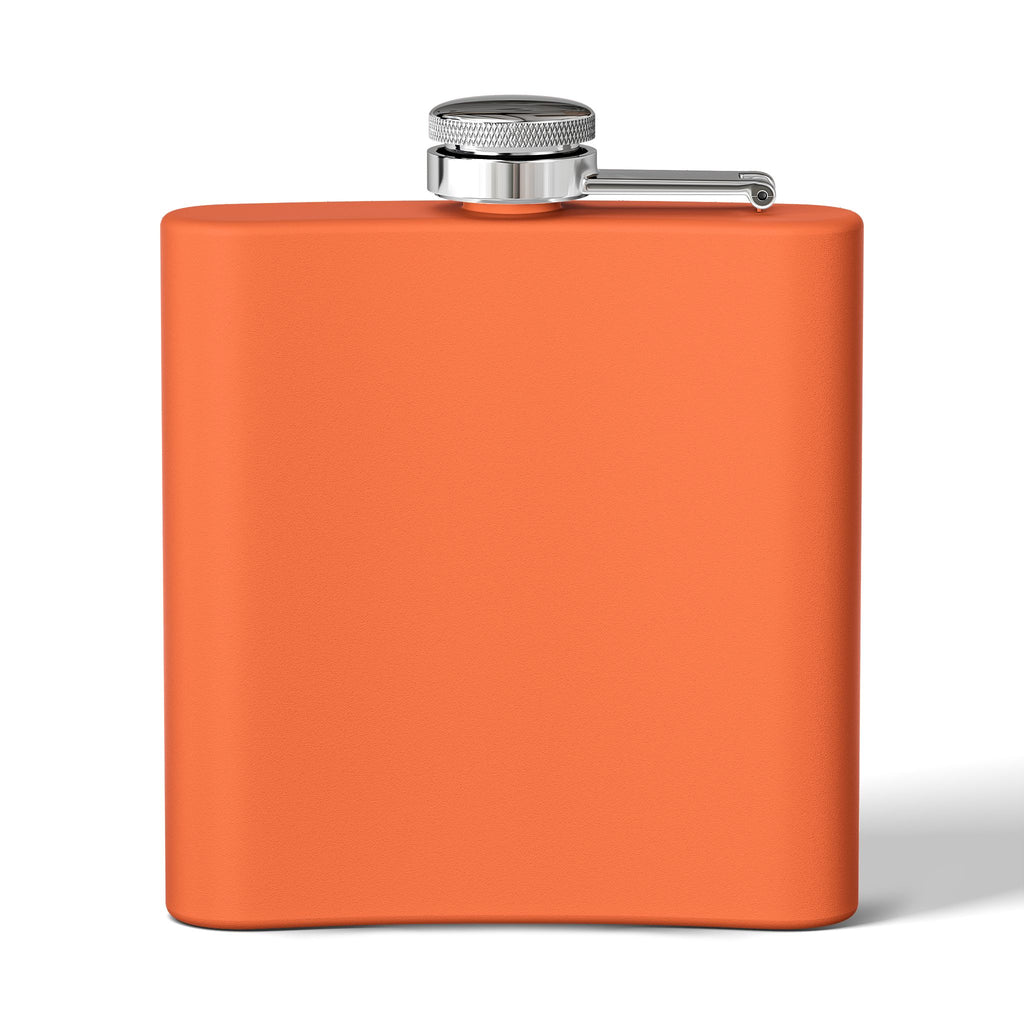 American Flag Skull Flask — 6oz Stainless Steel Patriotic Hip Flask