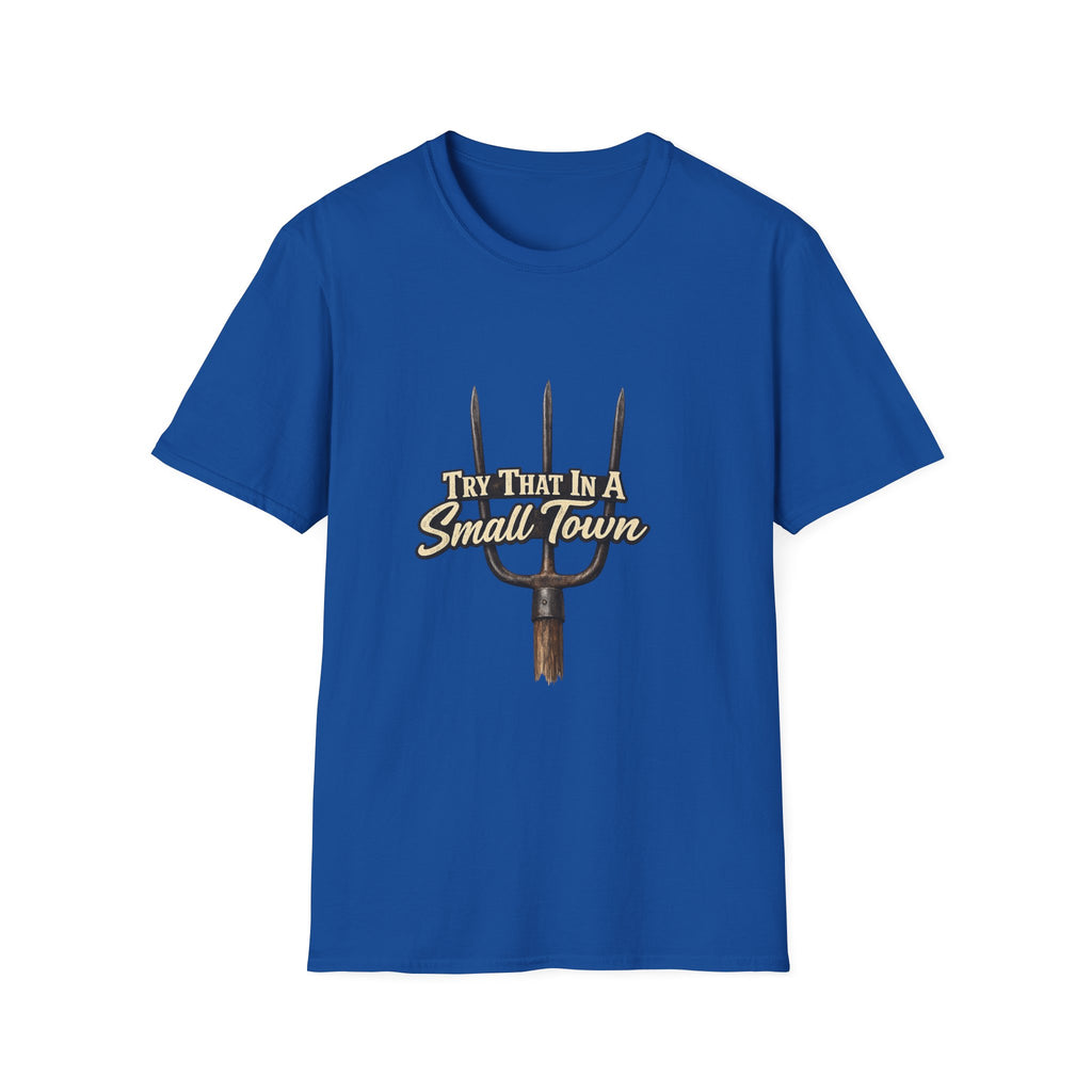 T‑Shirt — "Try That in a Small Town" Pitchfork Graphic Tee