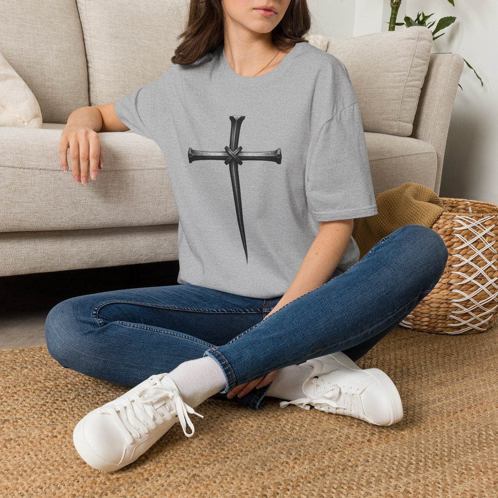 Nail Cross T-Shirt —  Cross Graphic Tee