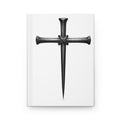 Hardcover Journal — Cross & American Flag Skull Notebook