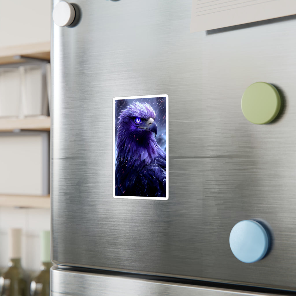 Purple Fantasy Eagle Kiss-Cut Vinyl Decal
