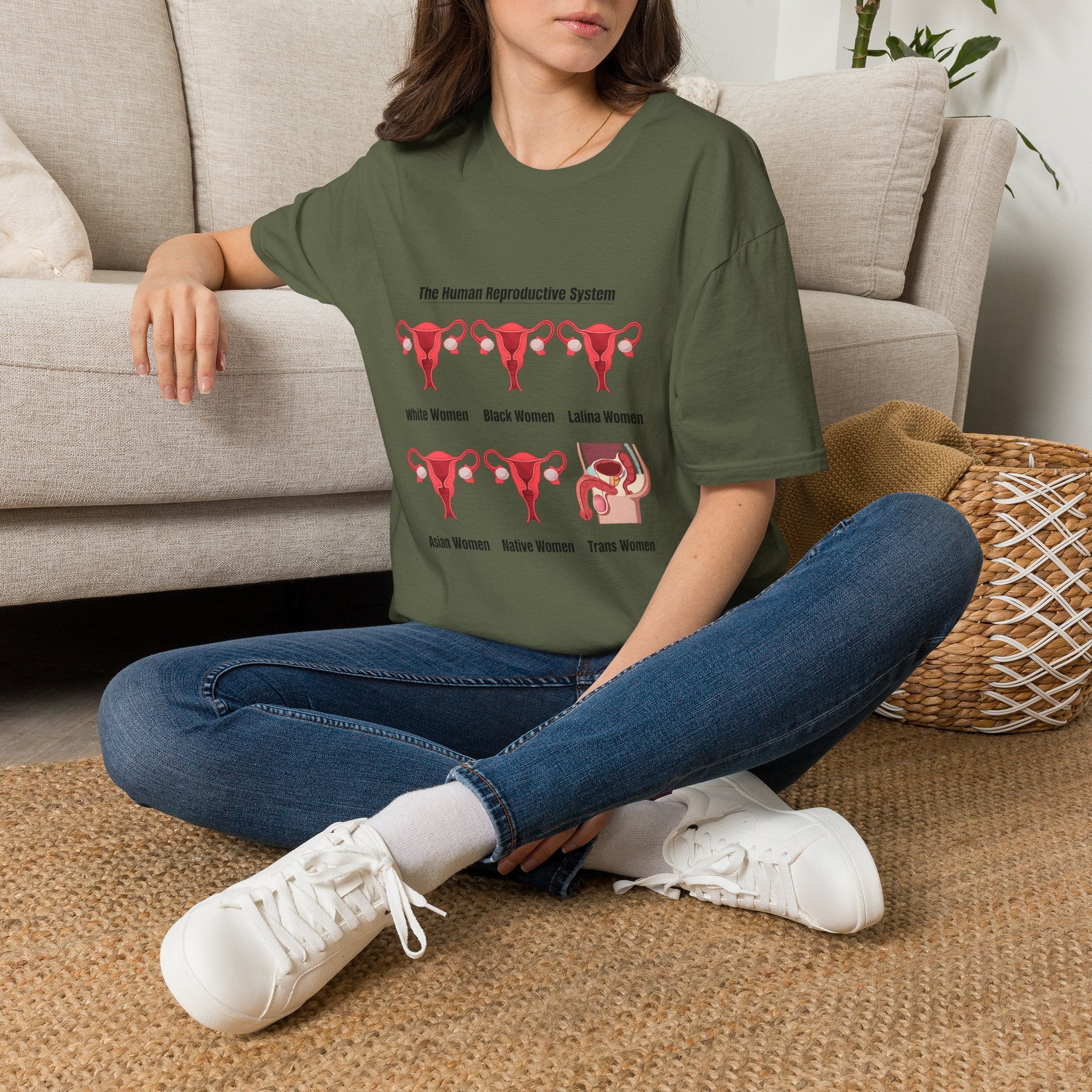T-Shirt — "The Human Reproductive System" Graphic Tee