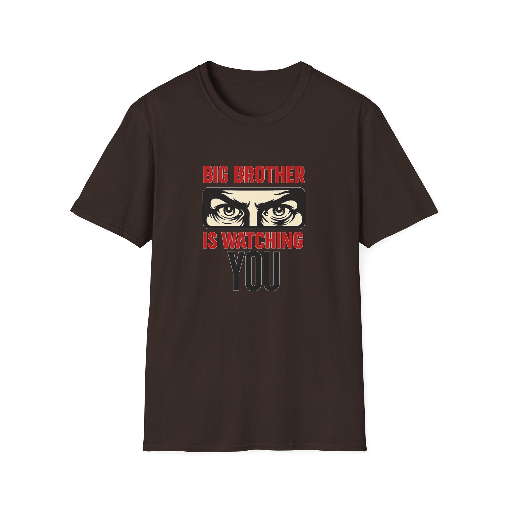 Big Brother Is Watching T-Shirt — Dystopian Surveillance Graphic Tee
