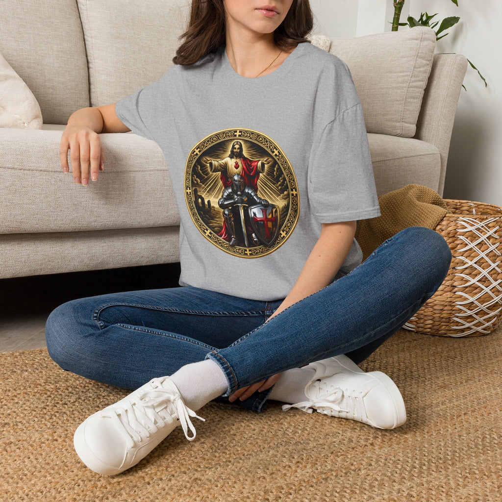 Jesus Crusader Graphic T-Shirt