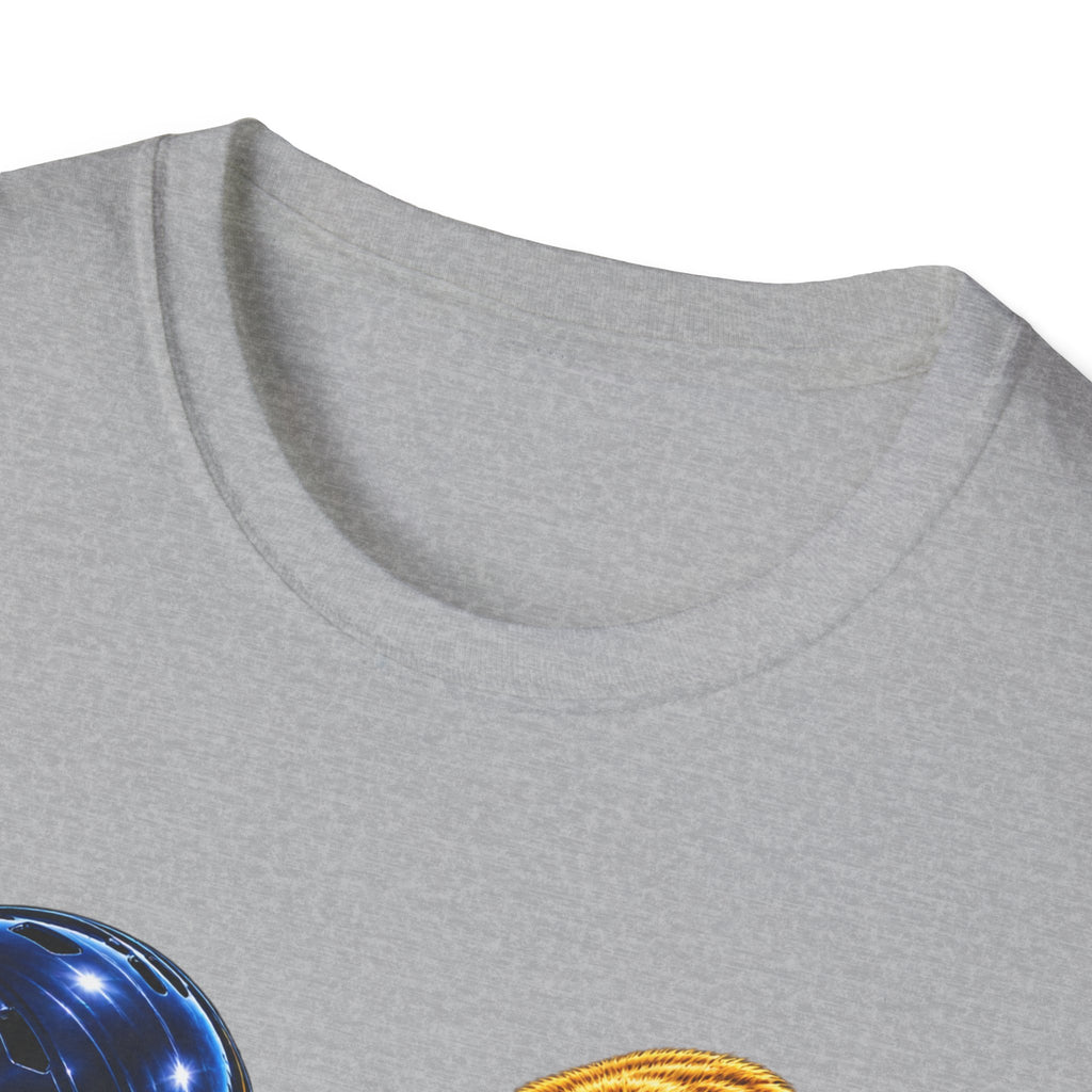 Cal Bears Football Stadium T-Shirt — Golden Bear Helmet Stadium Graphic